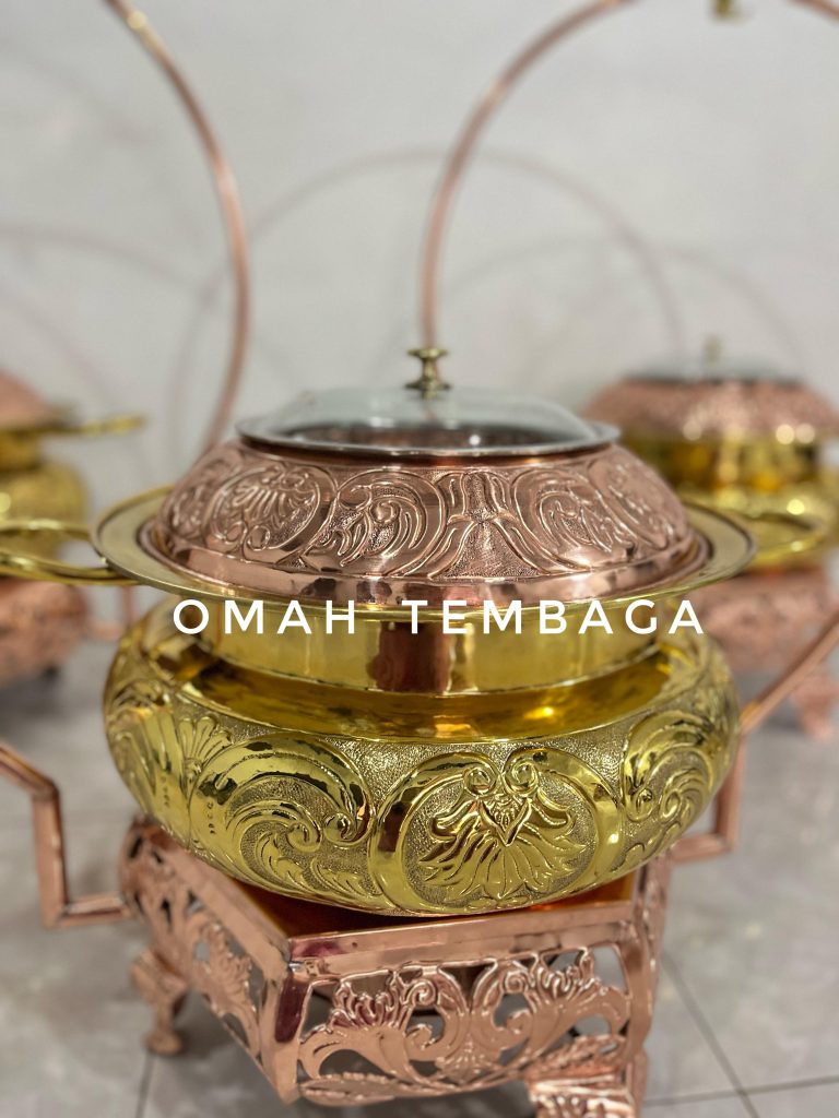 chafing dish tembaga