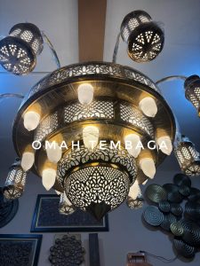 lampu gantung masjid custom