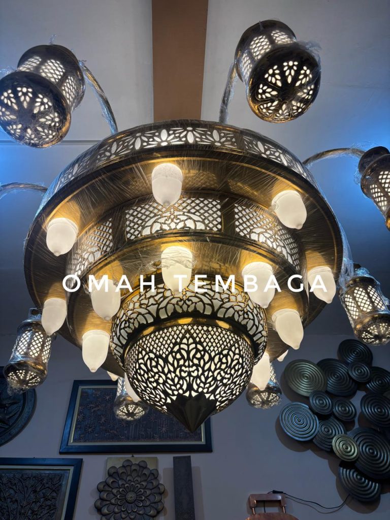 lampu gantung masjid custom